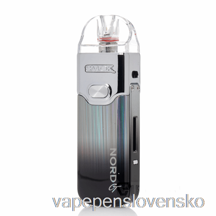 Smok Nord Gt 80w Pod System Strieborné čierne Vape Pero